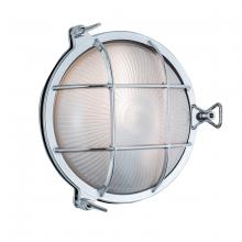Norwell 1102-CH-FR - Mariner Round Outdoor Wall Light