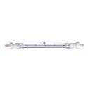 500-Watt Dimmable Halogen Long (118mm) J-Type Touchier T3, Pin Blade Base, Clear