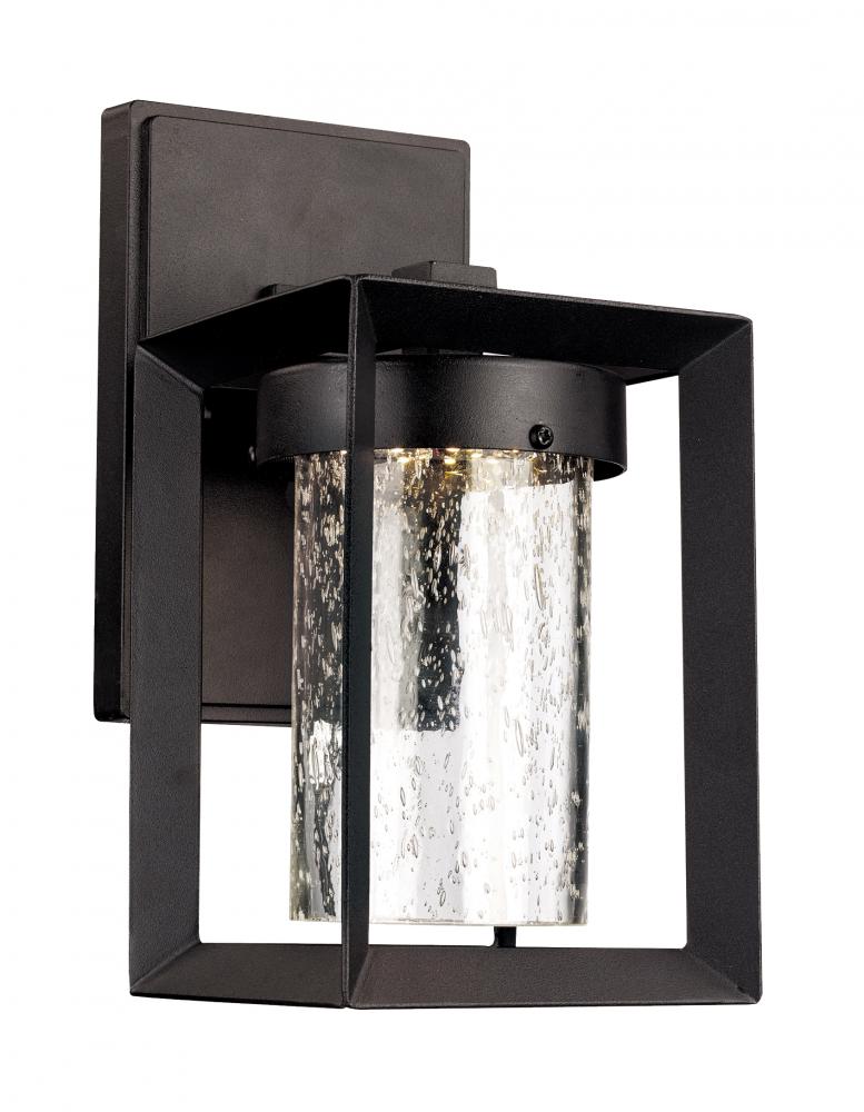 LED OUTD WALL SQ FRAME-SML-BK