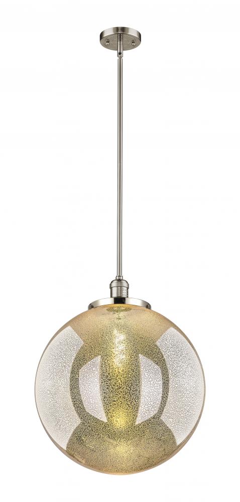 Beacon - 1 Light - 18 inch - Polished Nickel - Stem Hung - Pendant