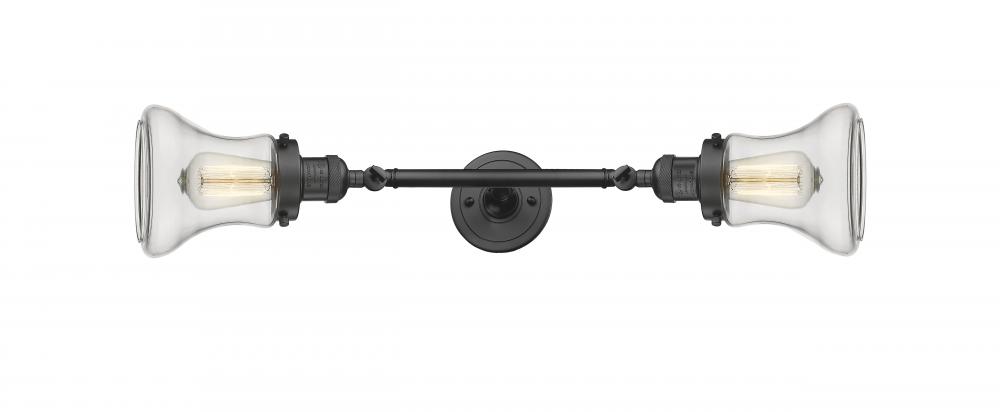 Bellmont - 2 Light - 6 inch - Oil Rubbed Bronze - Adjustable Bath Vanity Light