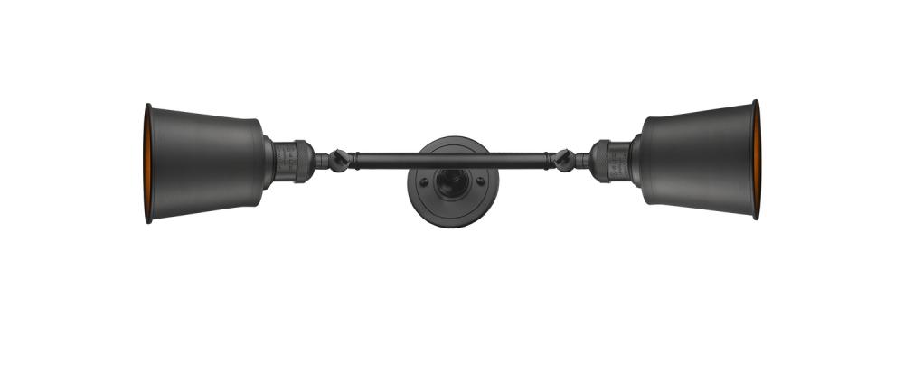 Addison - 2 Light - 5 inch - Oil Rubbed Bronze - Adjustable Bath Vanity Light