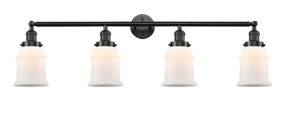 Canton - 4 Light - 42 inch - Oil Rubbed Bronze - Adjustable Bath Vanity Light