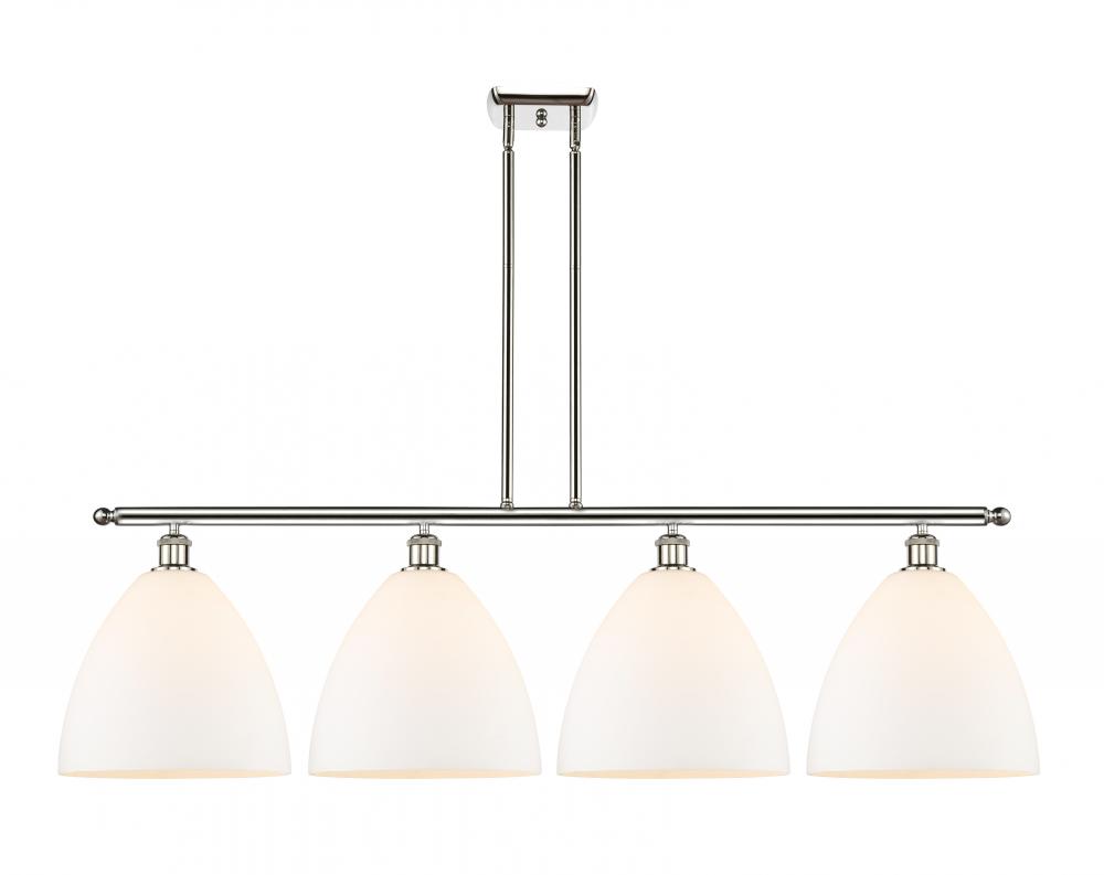 Bristol - 4 Light - 50 inch - Polished Nickel - Cord hung - Island Light