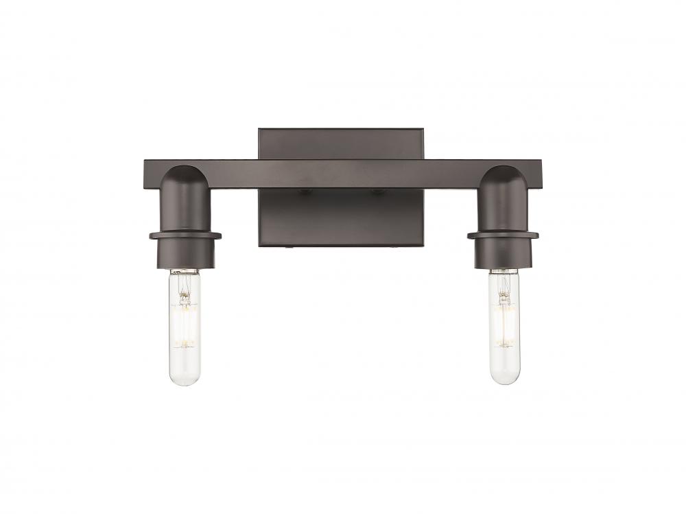 Arcadia - 2 Light - 11 inch - Oil Rubbed Bronze - Bath Vanity Light