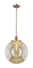 Innovations Lighting 201S-AC-G208-16 - Beacon - 1 Light - 16 inch - Antique Copper - Stem Hung - Pendant