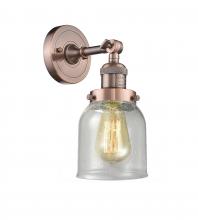 Innovations Lighting 203-AC-G54 - Bell - 1 Light - 5 inch - Antique Copper - Adjustable Sconce