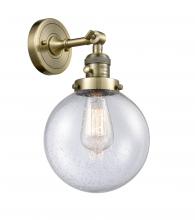 Innovations Lighting 203SW-AB-G204-8 - Beacon - 1 Light - 8 inch - Antique Brass - Adjustable Sconce