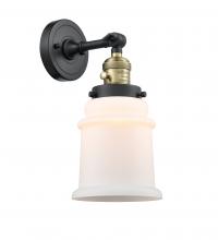 Innovations Lighting 203SW-BAB-G181-LED - Canton - 1 Light - 7 inch - Black Antique Brass - Adjustable Sconce