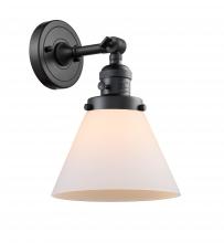 Innovations Lighting 203SW-BK-G41 - Cone - 1 Light - 8 inch - Matte Black - Adjustable Sconce