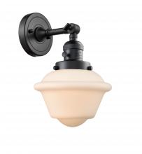 Innovations Lighting 203SW-BK-G531-LED - Oxford - 1 Light - 8 inch - Matte Black - Adjustable Sconce