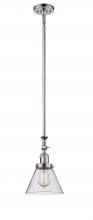 Innovations Lighting 206-PN-G44-LED - Cone - 1 Light - 8 inch - Polished Nickel - Stem Hung - Adjustable Mini Pendant