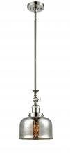 Innovations Lighting 206-PN-G78 - Bell - 1 Light - 8 inch - Polished Nickel - Stem Hung - Adjustable Mini Pendant