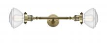Innovations Lighting 208L-AB-G324 - Olean - 2 Light - 7 inch - Antique Brass - Adjustable Bath Vanity Light