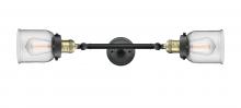 Innovations Lighting 208L-BAB-G52 - Bell - 2 Light - 5 inch - Black Antique Brass - Adjustable Bath Vanity Light