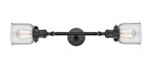 Innovations Lighting 208L-BK-G52 - Bell - 2 Light - 5 inch - Matte Black - Adjustable Bath Vanity Light