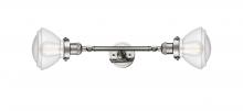 Innovations Lighting 208L-PN-G324 - Olean - 2 Light - 7 inch - Polished Nickel - Adjustable Bath Vanity Light