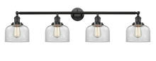 Innovations Lighting 215-OB-G72 - Bell - 4 Light - 44 inch - Oil Rubbed Bronze - Adjustable Bath Vanity Light