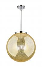 Innovations Lighting 221-3S-PC-G208-16 - Beacon - 3 Light - 16 inch - Polished Chrome - Cord hung - Pendant