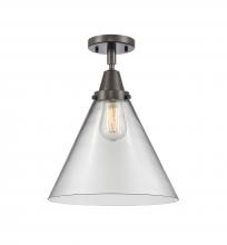 Innovations Lighting 447-1C-OB-G42-L-LED - Cone - 1 Light - 12 inch - Oil Rubbed Bronze - Flush Mount
