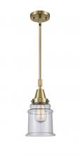 Innovations Lighting 447-1S-AB-G184 - Canton - 1 Light - 7 inch - Antique Brass - Mini Pendant