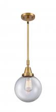 Innovations Lighting 447-1S-BB-G202-8 - Beacon - 1 Light - 8 inch - Brushed Brass - Mini Pendant