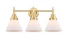 Innovations Lighting 447-3W-SG-G41 - Cone - 3 Light - 26 inch - Satin Gold - Bath Vanity Light