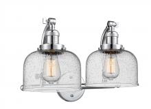 Innovations Lighting 515-2W-PC-G74 - Bell - 2 Light - 18 inch - Polished Chrome - Adjustable Bath Vanity Light