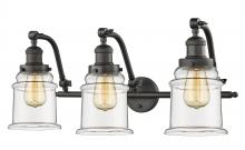 Innovations Lighting 515-3W-OB-G182-LED - Canton - 3 Light - 28 inch - Oil Rubbed Bronze - Adjustable Bath Vanity Light