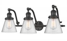 Innovations Lighting 515-3W-OB-G64 - Cone - 3 Light - 28 inch - Oil Rubbed Bronze - Adjustable Bath Vanity Light