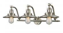 Innovations Lighting 515-3W-SN-M2-LED - Railroad - 3 Light - 28 inch - Brushed Satin Nickel - Adjustable Bath Vanity Light