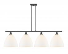 Innovations Lighting 516-4I-BK-GBD-121 - Bristol - 4 Light - 50 inch - Matte Black - Cord hung - Island Light