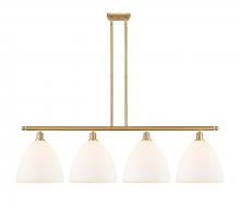 Innovations Lighting 516-4I-SG-GBD-121 - Bristol - 4 Light - 50 inch - Satin Gold - Cord hung - Island Light