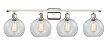 Innovations Lighting 516-4W-PN-G122 - Athens - 4 Light - 38 inch - Polished Nickel - Bath Vanity Light