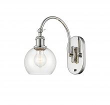 Innovations Lighting 518-1W-PN-G122-6 - Athens - 1 Light - 6 inch - Polished Nickel - Adjustable Swing Arm