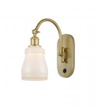 Innovations Lighting 518-1W-SG-G391 - Ellery - 1 Light - 5 inch - Satin Gold - Adjustable Swing Arm