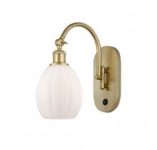 Innovations Lighting 518-1W-SG-G81 - Eaton - 1 Light - 6 inch - Satin Gold - Adjustable Swing Arm