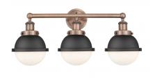 Innovations Lighting 616-3W-AC-HFS-61-BK - Edison - 3 Light - 25 inch - Antique Copper - Bath Vanity Light