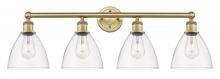 Innovations Lighting 616-4W-BB-GBD-752 - Bristol - 4 Light - 35 inch - Brushed Brass - Bath Vanity Light