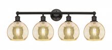 Innovations Lighting 616-4W-OB-G128-8 - Athens - 4 Light - 35 inch - Oil Rubbed Bronze - Bath Vanity Light