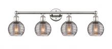 Innovations Lighting 616-4W-PN-G1213-6SM - Athens Deco Swirl - 4 Light - 33 inch - Polished Nickel - Bath Vanity Light