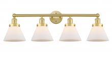 Innovations Lighting 616-4W-SG-G41 - Cone - 4 Light - 35 inch - Satin Gold - Bath Vanity Light