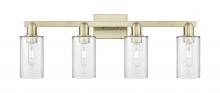 Innovations Lighting 716-4W-AB-G802 - Clymer - 4 Light - 31 inch - Antique Brass - Bath Vanity Light