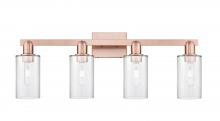 Innovations Lighting 716-4W-AC-G802 - Clymer - 4 Light - 31 inch - Antique Copper - Bath Vanity Light