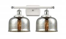 Innovations Lighting 916-2W-WPC-G78 - Bell - 2 Light - 18 inch - White Polished Chrome - Bath Vanity Light