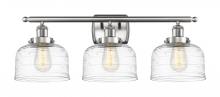 Innovations Lighting 916-3W-SN-G713-LED - Bell - 3 Light - 28 inch - Brushed Satin Nickel - Bath Vanity Light