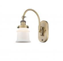 Innovations Lighting 918-1W-BB-G181S - Canton - 1 Light - 7 inch - Brushed Brass - Adjustable Swing Arm