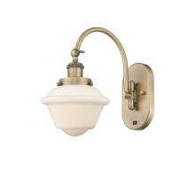 Innovations Lighting 918-1W-BB-G531 - Oxford - 1 Light - 8 inch - Brushed Brass - Adjustable Swing Arm