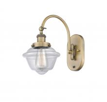 Innovations Lighting 918-1W-BB-G532 - Oxford - 1 Light - 8 inch - Brushed Brass - Adjustable Swing Arm