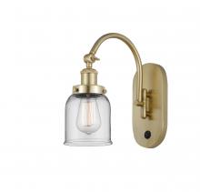 Innovations Lighting 918-1W-SG-G52 - Bell - 1 Light - 5 inch - Satin Gold - Adjustable Swing Arm